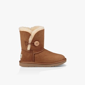 Ugg Bailey Button II Kids Classic Boots Brown (5279ZRTSO)